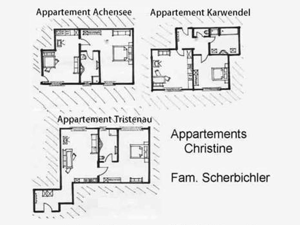 Appartement Christine Pertisau Oda fotoğraf